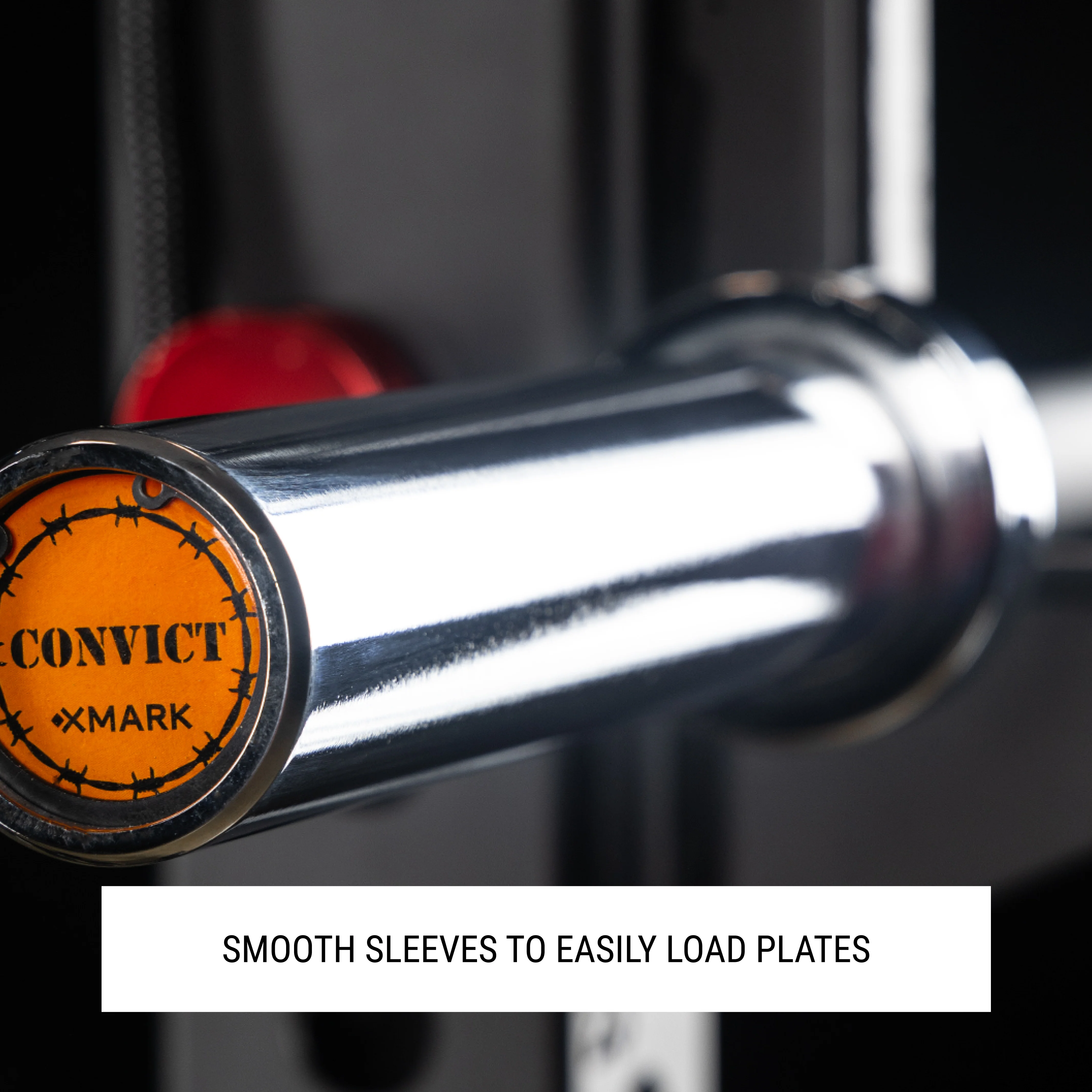 Convict 6ft Rackable Curl Bar - Image 3