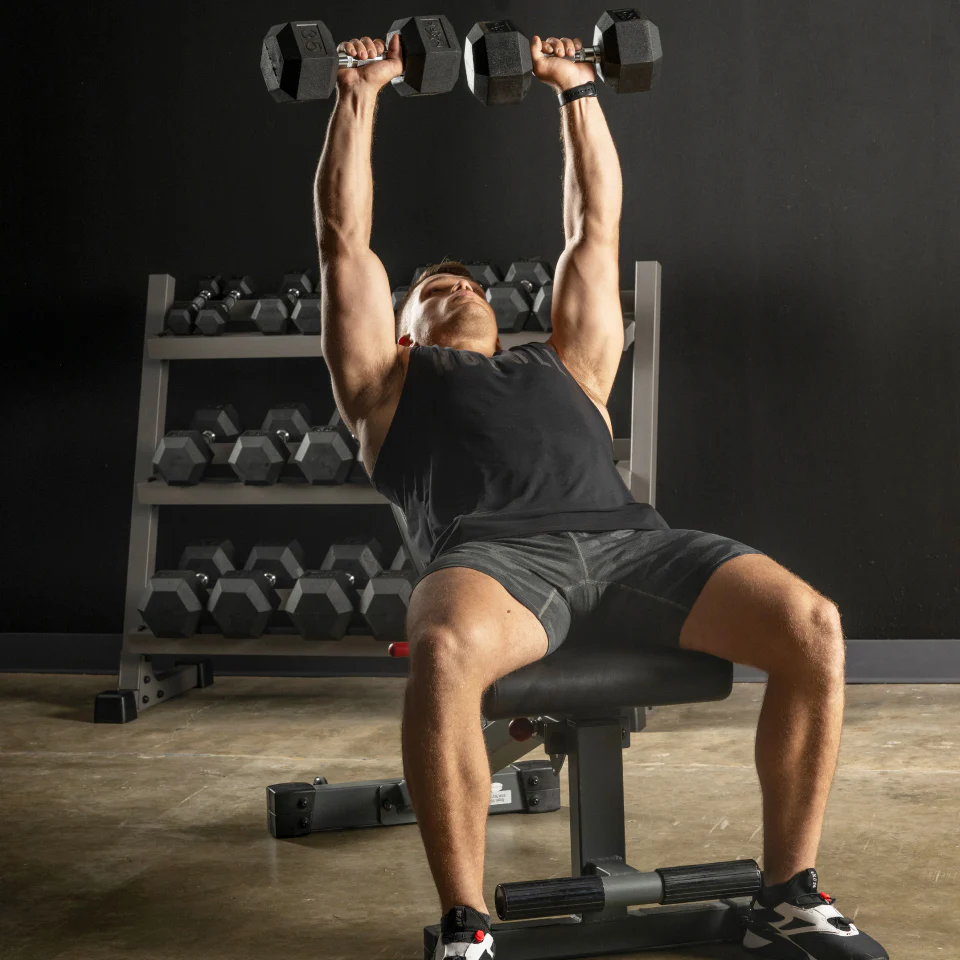 Ox Series Adjustable Flat, Incline, Decline (FID) Weight Bench - Image 9