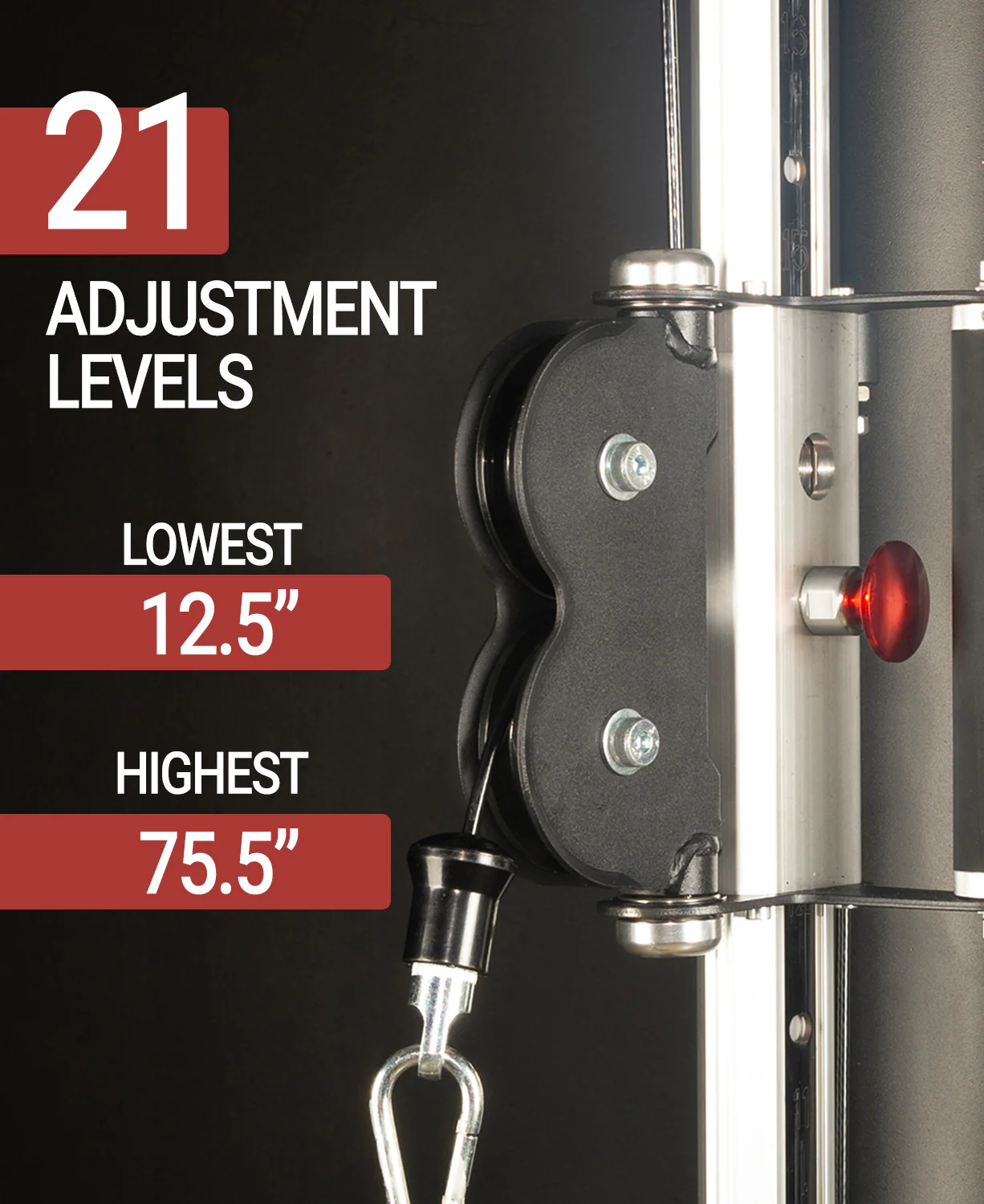 Functional Trainer With Dual 230 lb Weight Stacks - Image 5