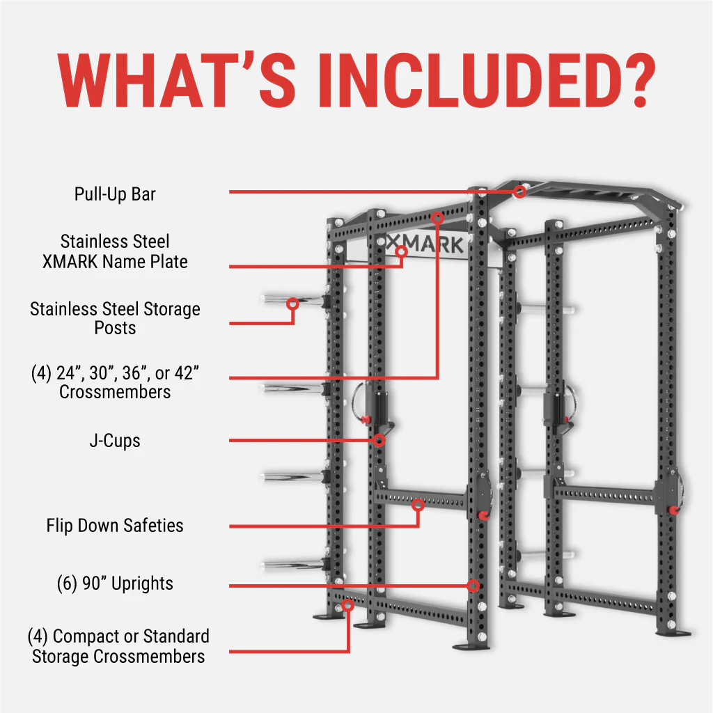 Viper Power Rack with Storage & Flip Down Safeties - Image 6