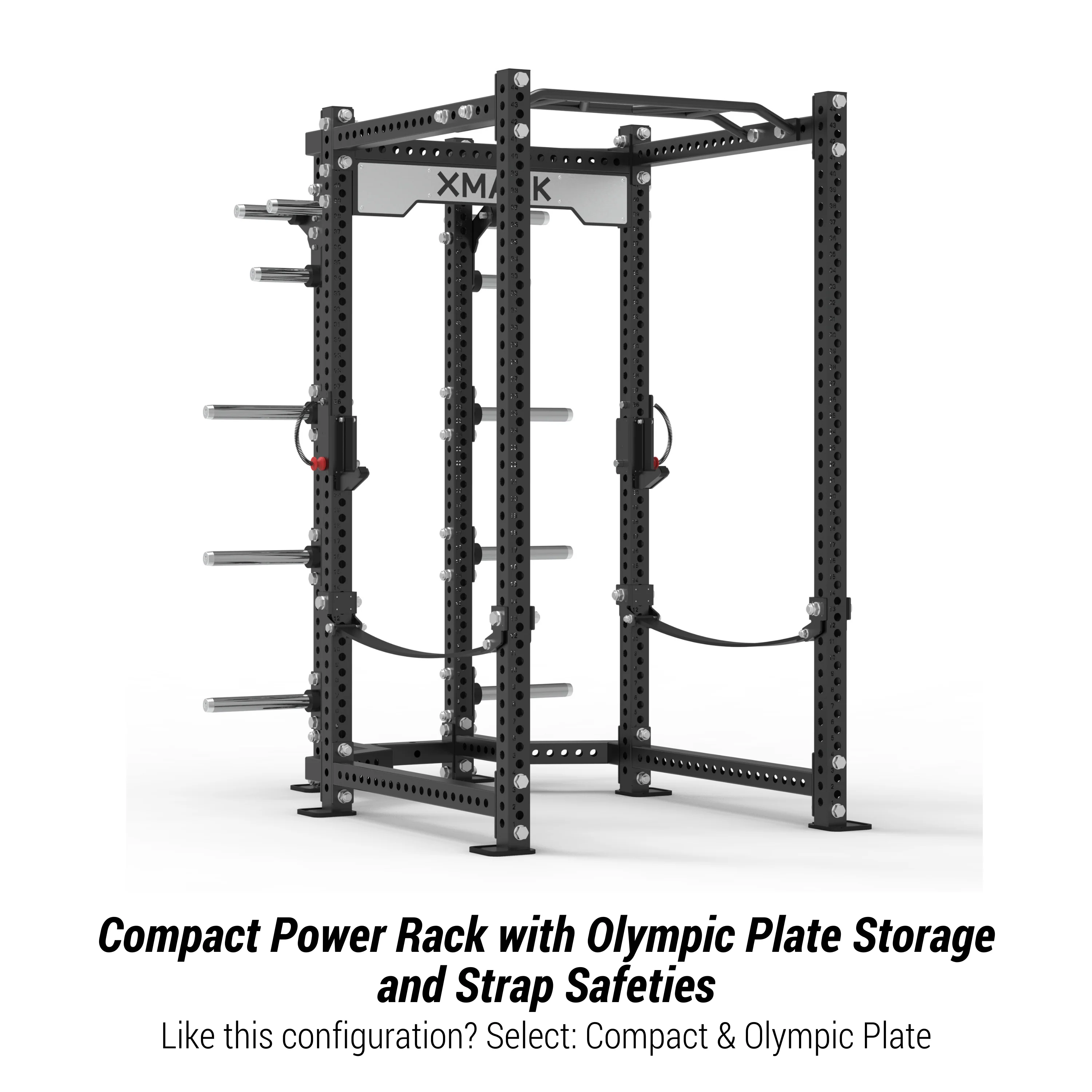 Viper Power Rack with Storage & Strap Safeties - Image 5