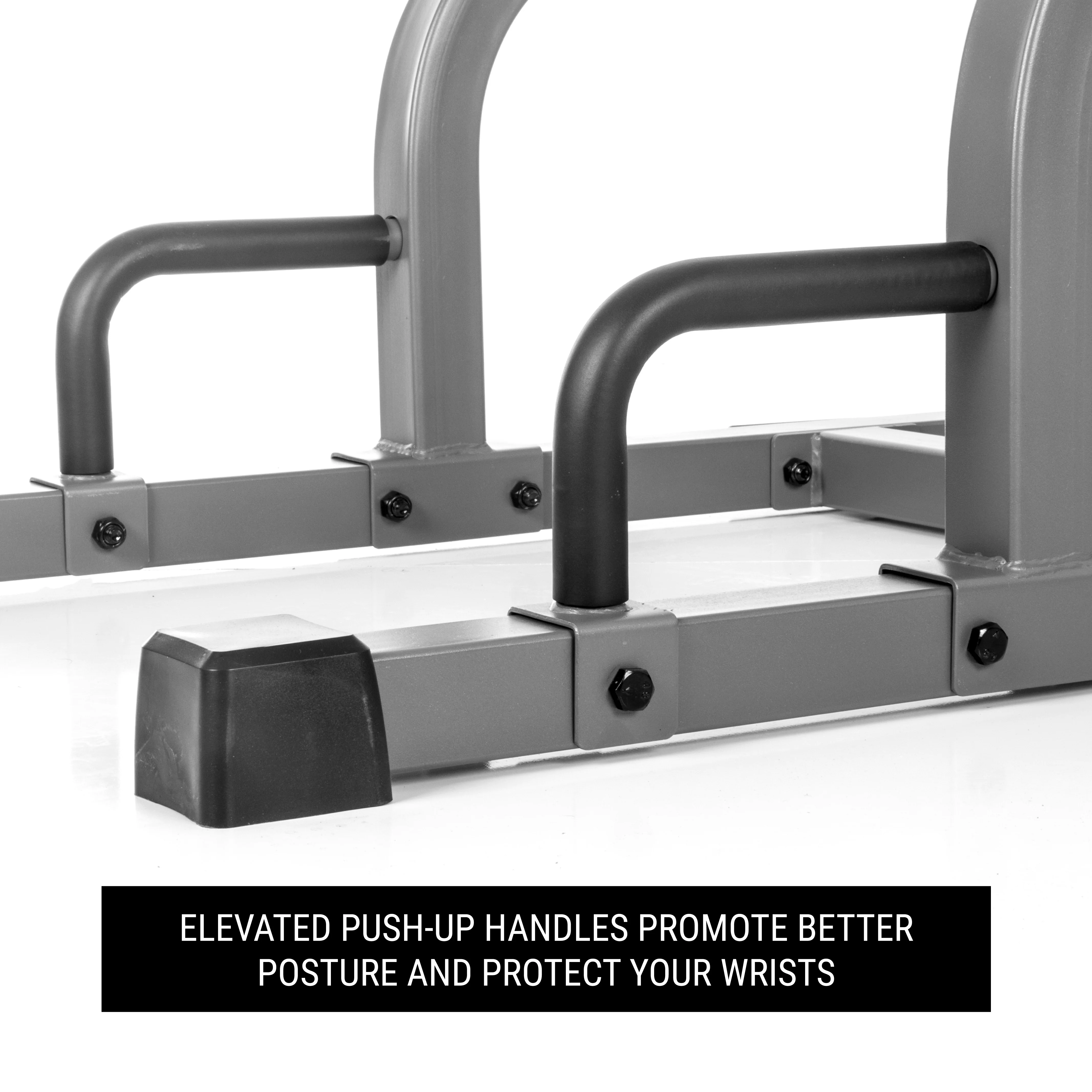 Captain’s Chair Leg Raise w/ Dip Stand & Push Up Station - Image 3