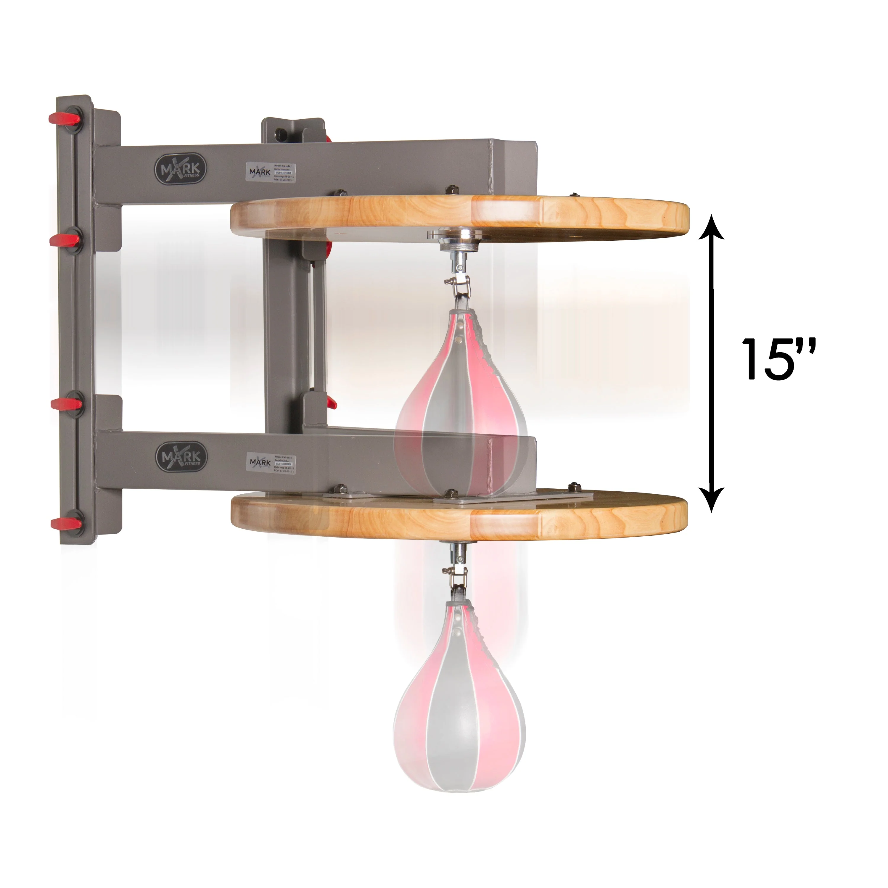 Wall Mounted Speed Bag Platform with Shackle Swivel for MMA and Boxing - Image 5